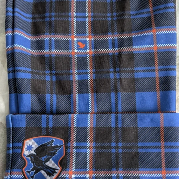 Rare: Harry Potter Ravenclaw Tartan Cuffed Pants | Blackmilk Size Small - Picture 6 of 9
